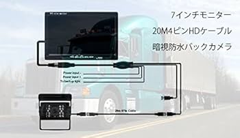 Amazon.co.jp: ORIGIN LEDバックカメラ 7インチカラー液晶 20m